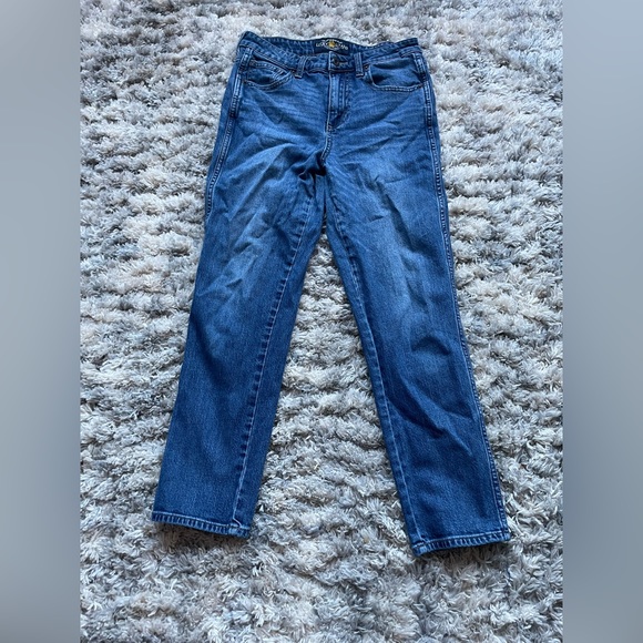 Medium Wash Lucky Brand High Rose Tomboy Jeans - Picture 2 of 9